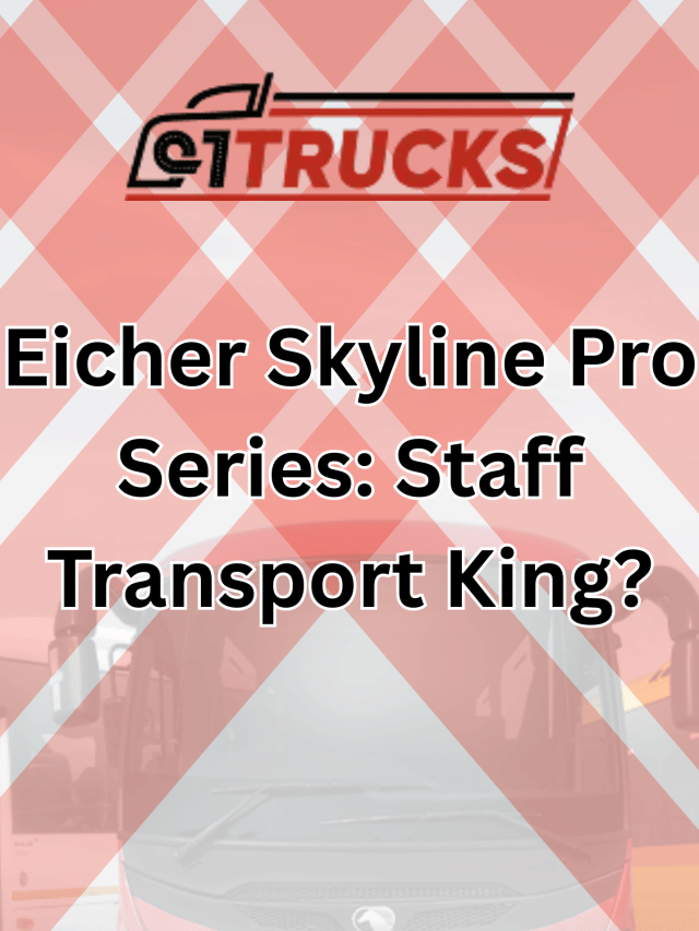 Eicher Skyline Pro Series: Staff Transport King?